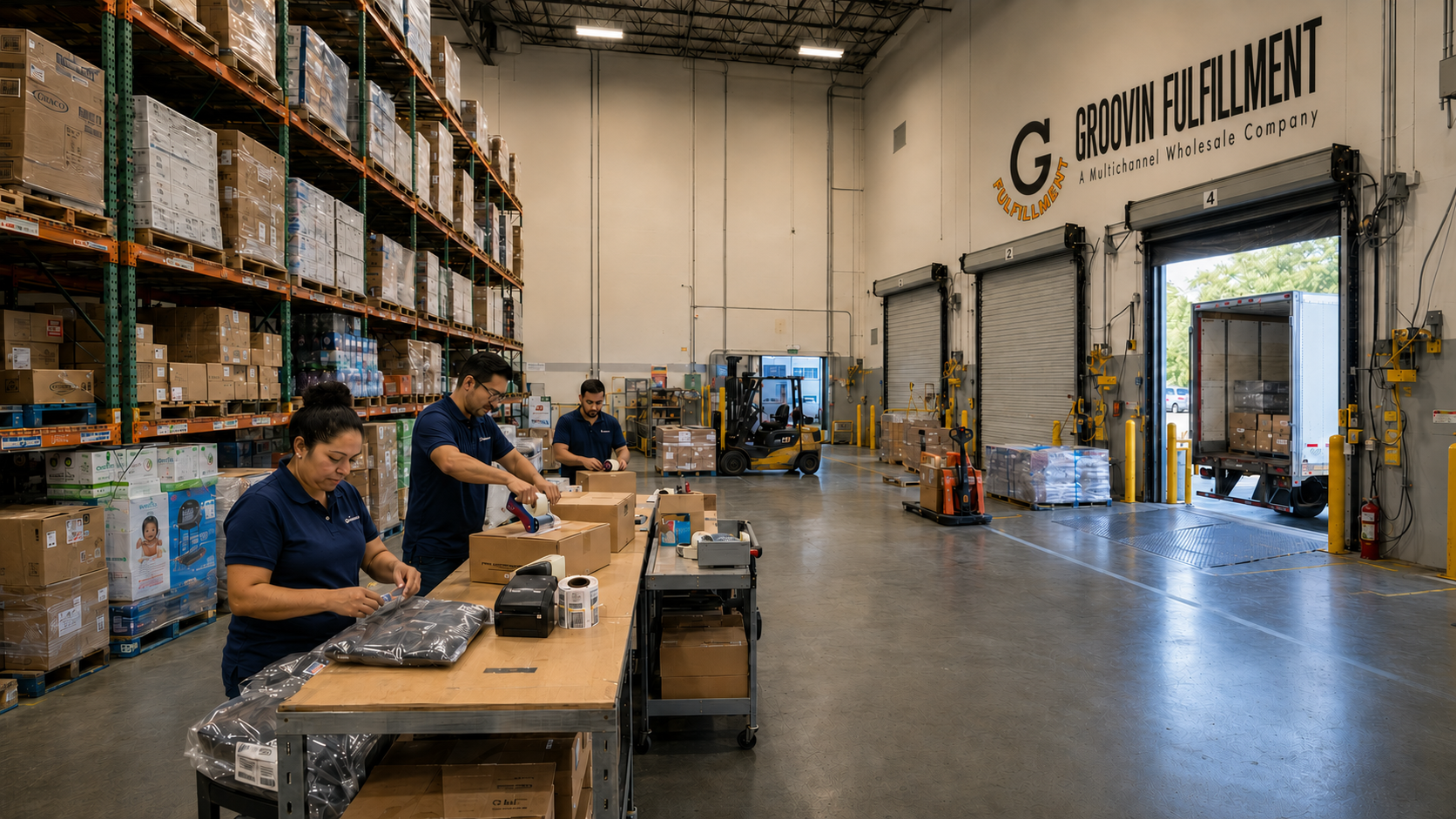 Groovin Fulfillment warehouse and fulfillment center